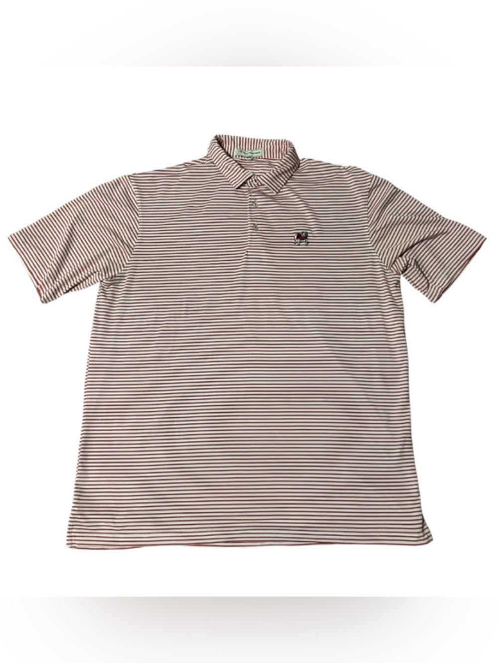 Peach State Pride Georgia Bulldogs Polo Shirt Men’s XXL Performance Stretch